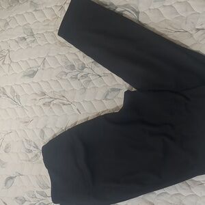 Black high waist leggings
